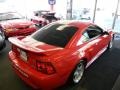 2002 Torch Red Ford Mustang Roush Stage 3 Coupe  photo #14