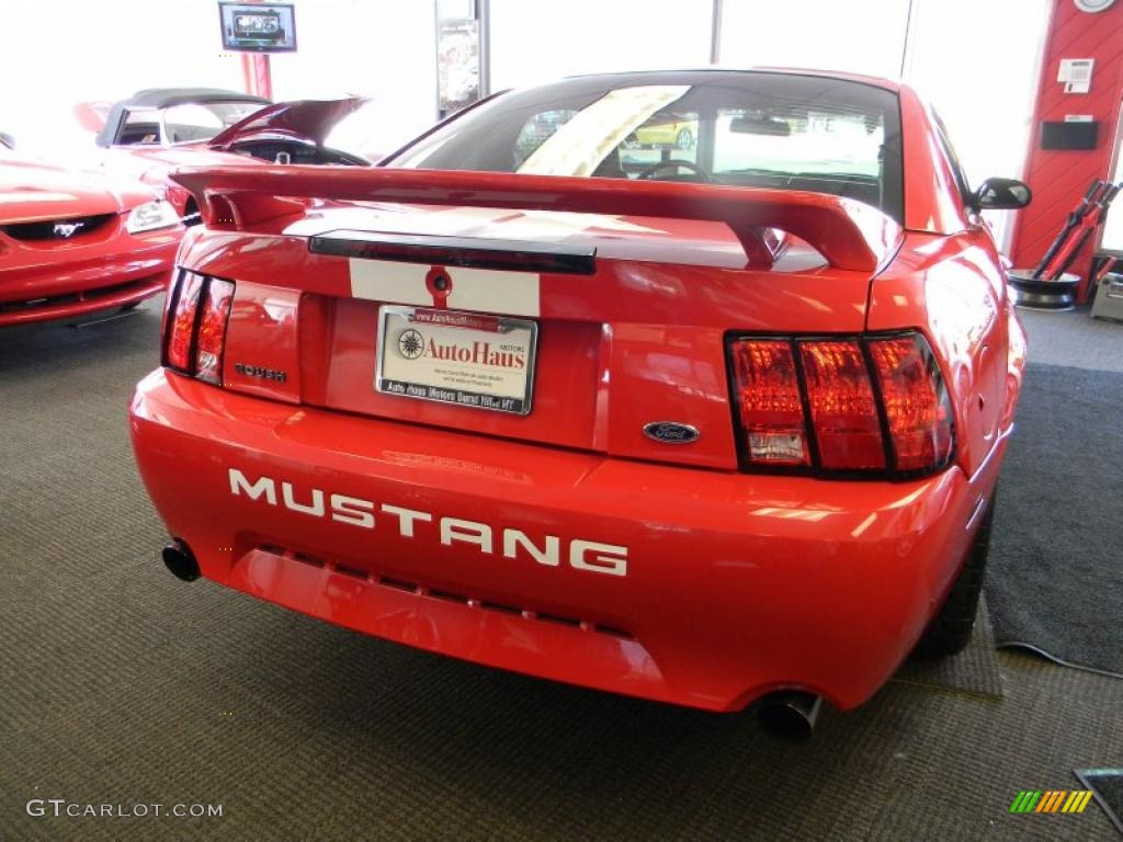2002 Mustang Roush Stage 3 Coupe - Torch Red / Black Roush Sport Leather photo #16