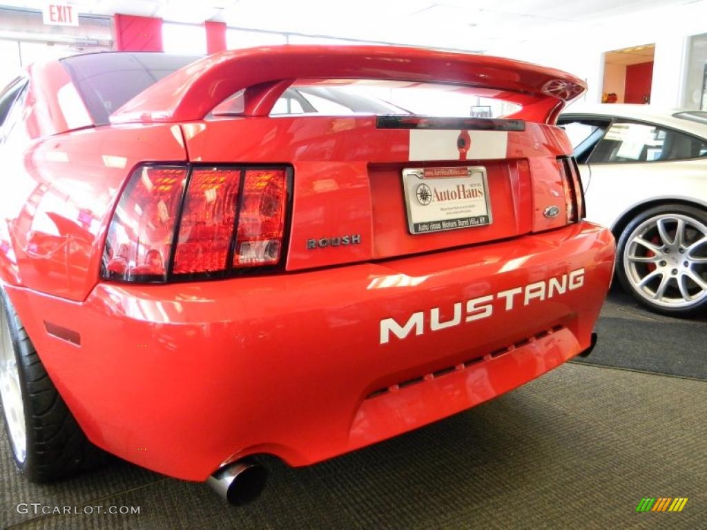 2002 Mustang Roush Stage 3 Coupe - Torch Red / Black Roush Sport Leather photo #19
