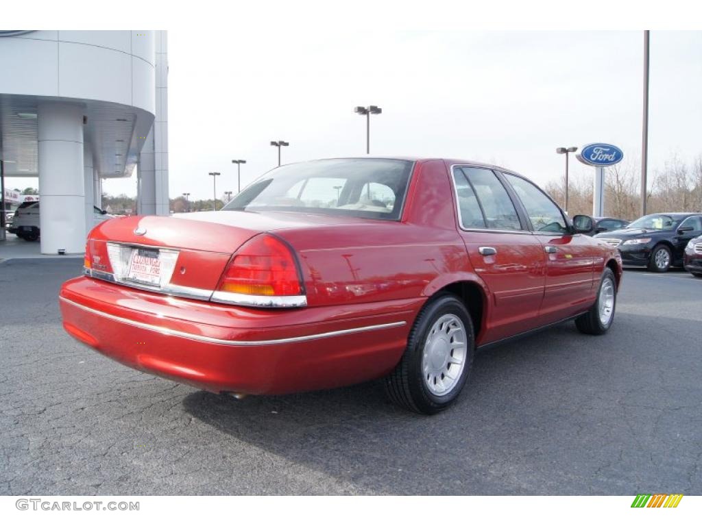 Toreador Red Metallic 2001 Ford Crown Victoria LX Exterior Photo #46432899
