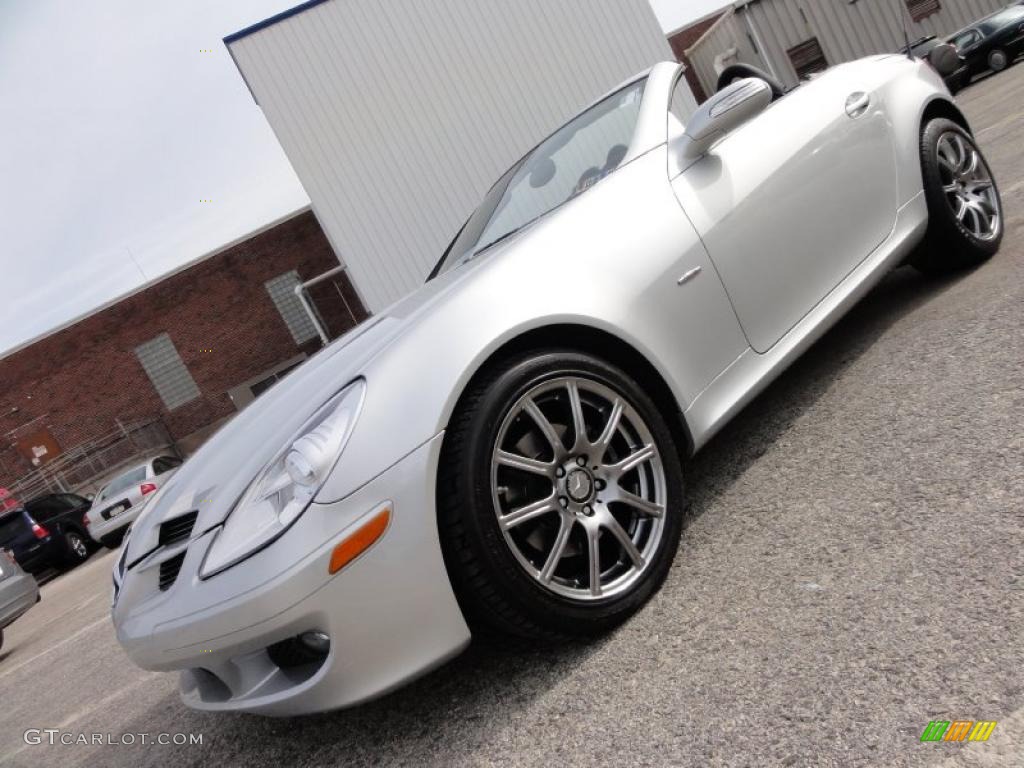 Iridium Silver Metallic 2008 Mercedes-Benz SLK 280 Edition 10 Roadster Exterior Photo #46433052