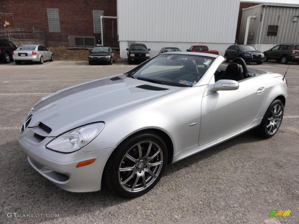 Iridium Silver Metallic 2008 Mercedes-Benz SLK 280 Edition 10 Roadster Exterior Photo #46433067