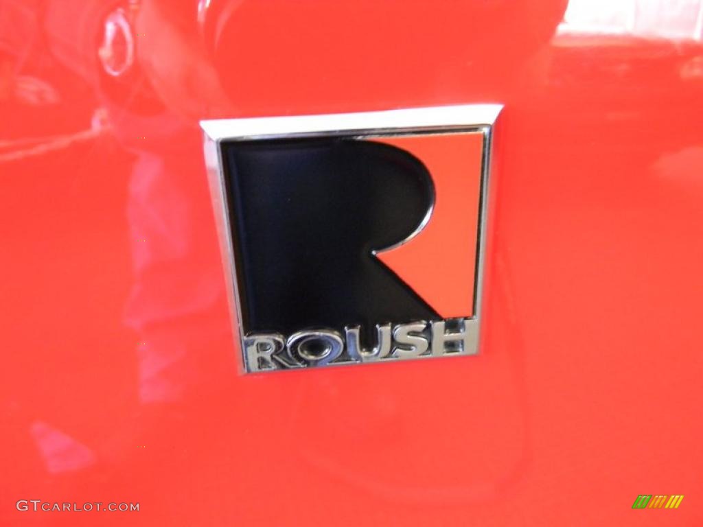 2002 Mustang Roush Stage 3 Coupe - Torch Red / Black Roush Sport Leather photo #56
