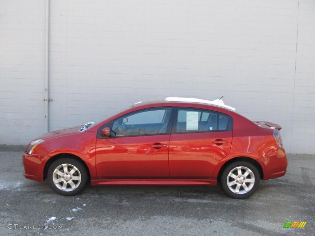 Lava Red 2011 Nissan Sentra 2.0 SR Exterior Photo #46433346