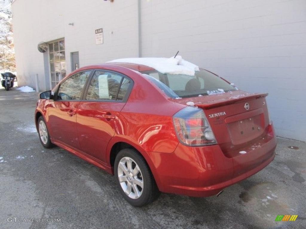 Lava Red 2011 Nissan Sentra 2.0 SR Exterior Photo #46433457
