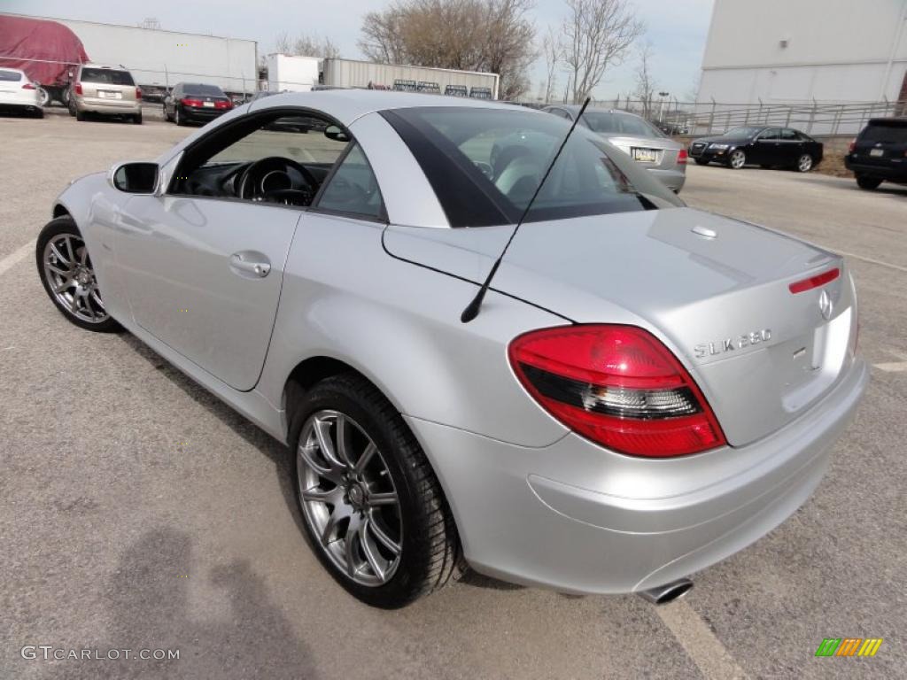 Iridium Silver Metallic 2008 Mercedes-Benz SLK 280 Edition 10 Roadster Exterior Photo #46433805