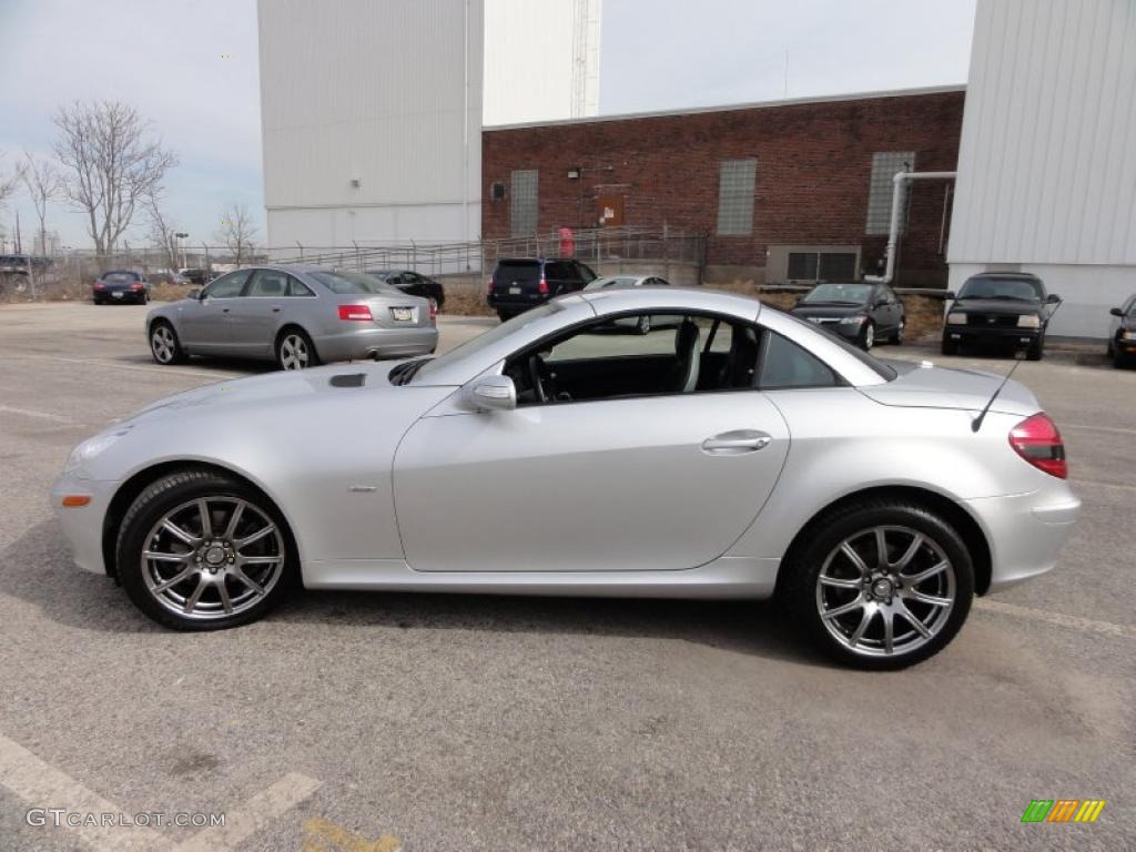 Iridium Silver Metallic 2008 Mercedes-Benz SLK 280 Edition 10 Roadster Exterior Photo #46433820