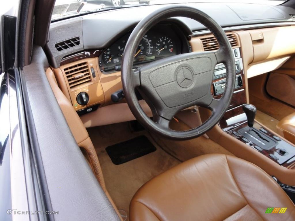 Palamino Interior 1996 Mercedes-Benz E 320 Sedan Photo #46433982