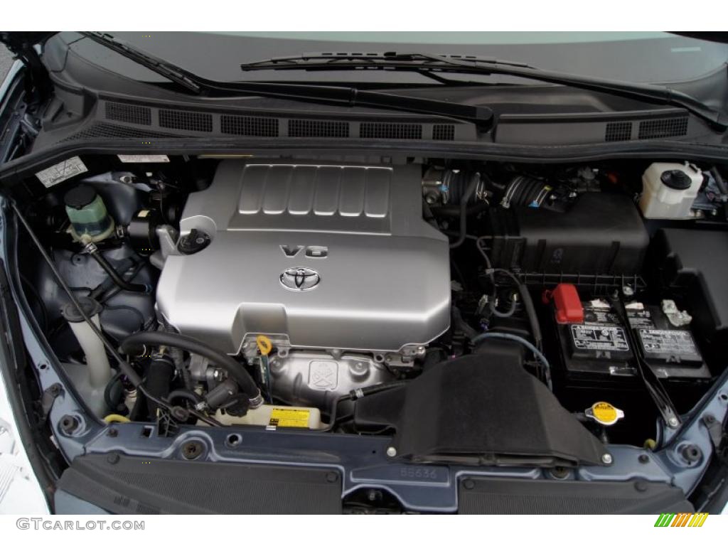 2008 Toyota Sienna XLE 3.5 Liter DOHC 24-Valve VVT-i V6 Engine Photo #46434076