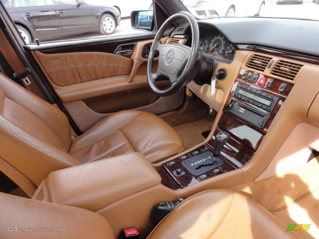 Palamino Interior 1996 Mercedes-Benz E 320 Sedan Photo #46434077