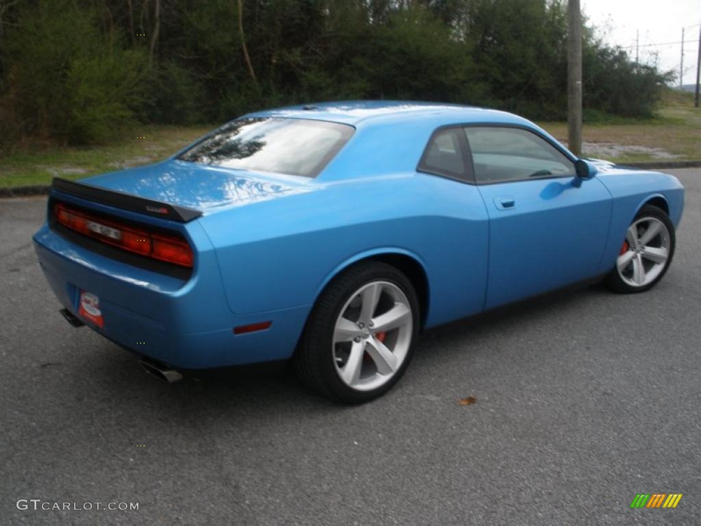 B5 Blue Pearlcoat 2010 Dodge Challenger SRT8 Exterior Photo #46434135