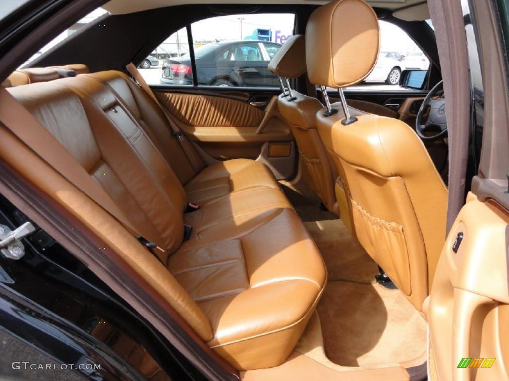 Palamino Interior 1996 Mercedes-Benz E 320 Sedan Photo #46434156