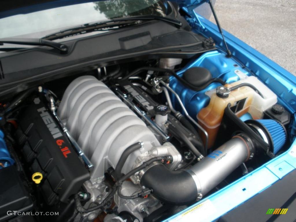 2010 Dodge Challenger SRT8 6.1 Liter SRT HEMI OHV 16-Valve VVT V8 Engine Photo #46434474