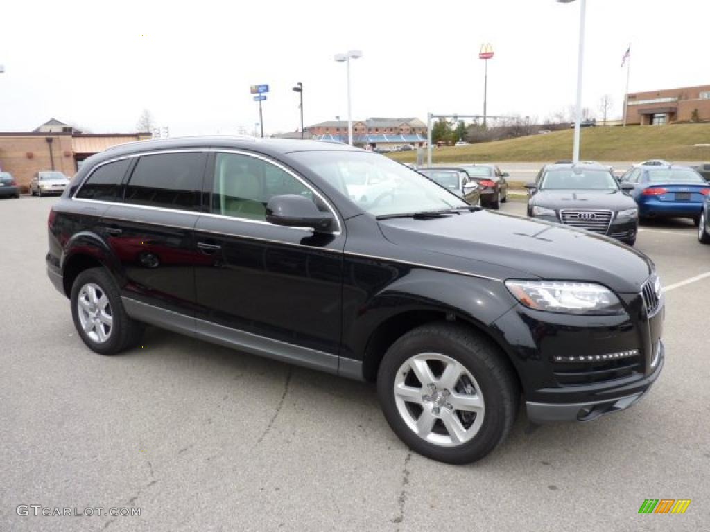 Orca Black Metallic 2010 Audi Q7 3.6 Premium quattro Exterior Photo #46434489