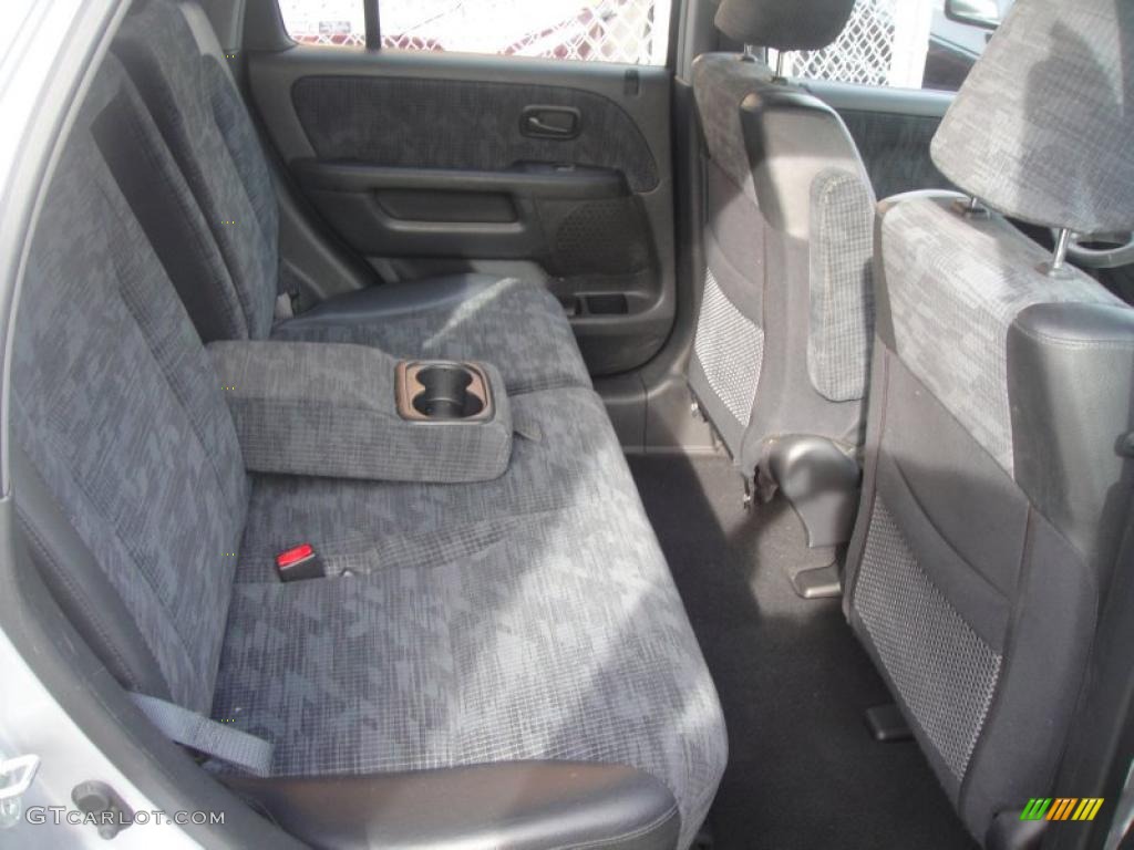 Black Interior 2004 Honda CR-V LX 4WD Photo #46434840