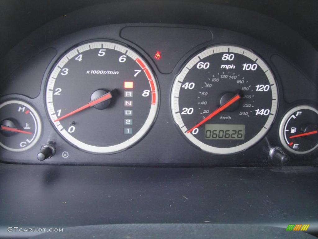 2004 Honda CR-V LX 4WD Gauges Photo #46434873