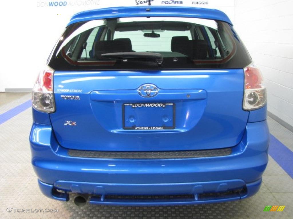 2008 Matrix XR - Speedway Blue / Dark Charcoal photo #8