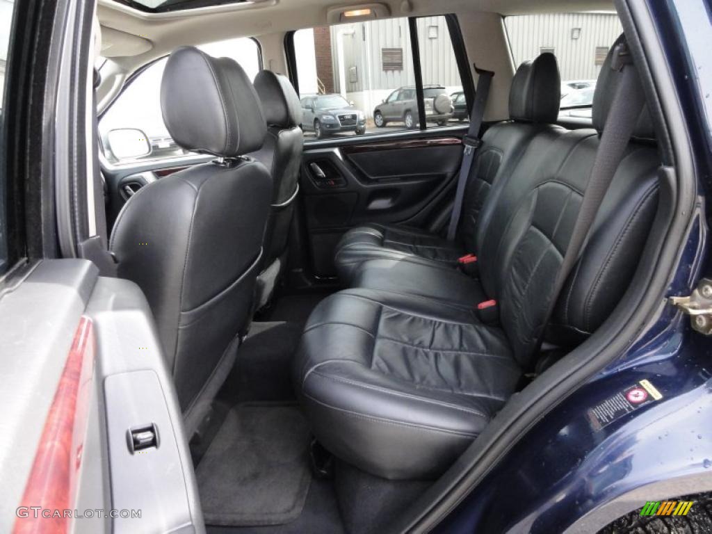 Dark Slate Gray Interior 2004 Jeep Grand Cherokee Limited 4x4 Photo #46435752