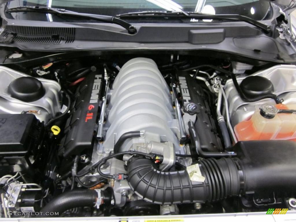 2009 Dodge Charger SRT-8 6.1 Liter SRT HEMI OHV 16-Valve V8 Engine Photo #46435866
