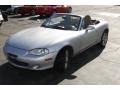 2002 Sunlight Silver Metallic Mazda MX-5 Miata Roadster  photo #1