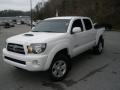 2010 Super White Toyota Tacoma V6 SR5 TRD Sport Double Cab 4x4  photo #7