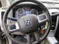 Light Pebble Beige/Bark Brown 2010 Dodge Ram 2500 SLT Mega Cab 4x4 Steering Wheel