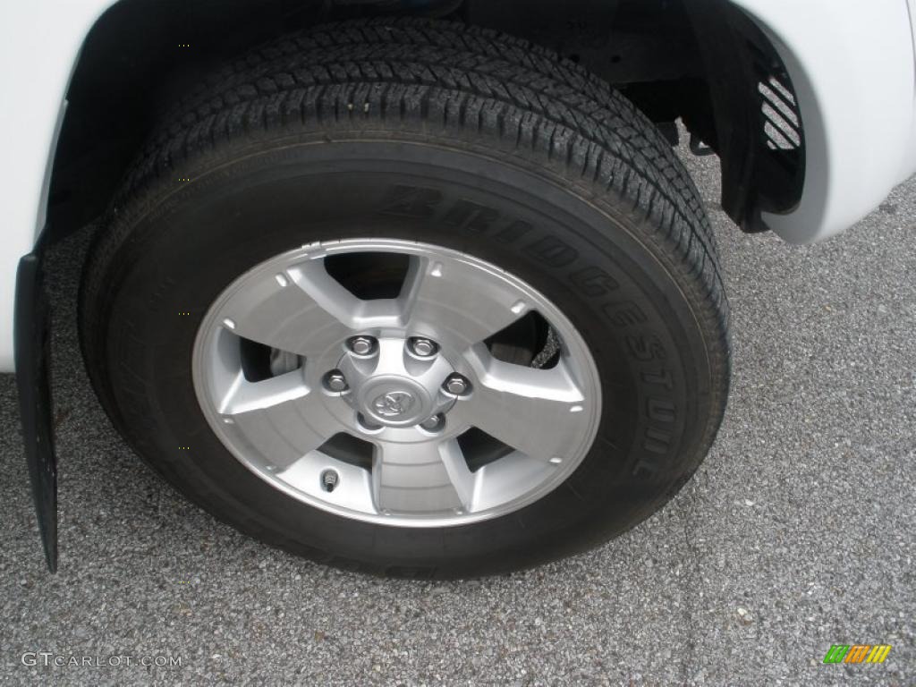 2010 Toyota Tacoma V6 SR5 TRD Sport Double Cab 4x4 Wheel Photo #46436568