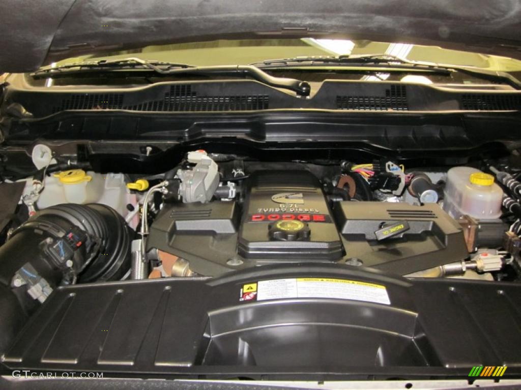 2010 Dodge Ram 2500 SLT Mega Cab 4x4 6.7 Liter OHV 24-Valve Cummins Turbo-Diesel Inline 6 Cylinder Engine Photo #46436646
