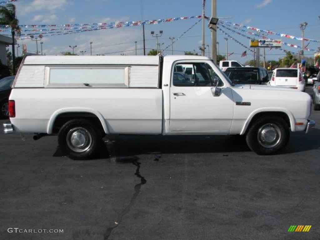 White 1993 Dodge Ram Truck D250 Regular Cab Exterior Photo #46437015