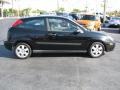 2001 Pitch Black Ford Focus ZX3 Coupe  photo #12