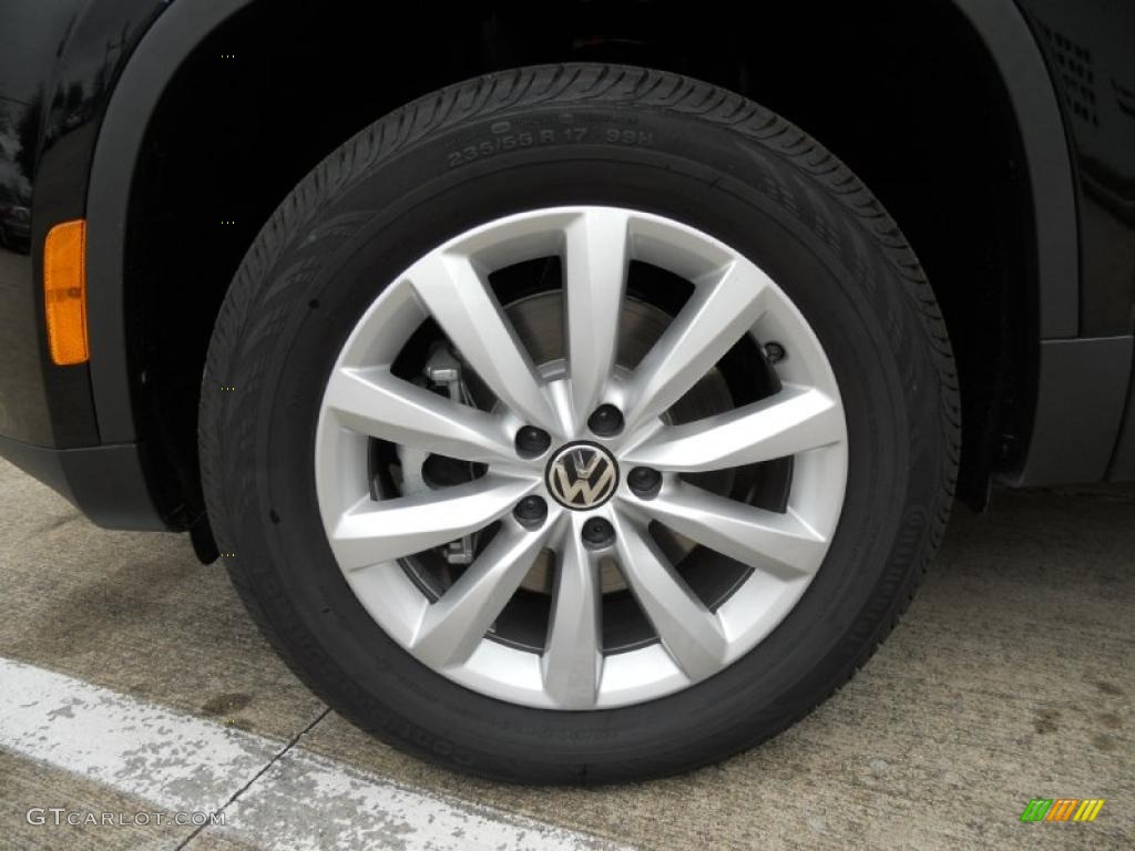 2011 Volkswagen Tiguan SE Wheel Photo #46437882