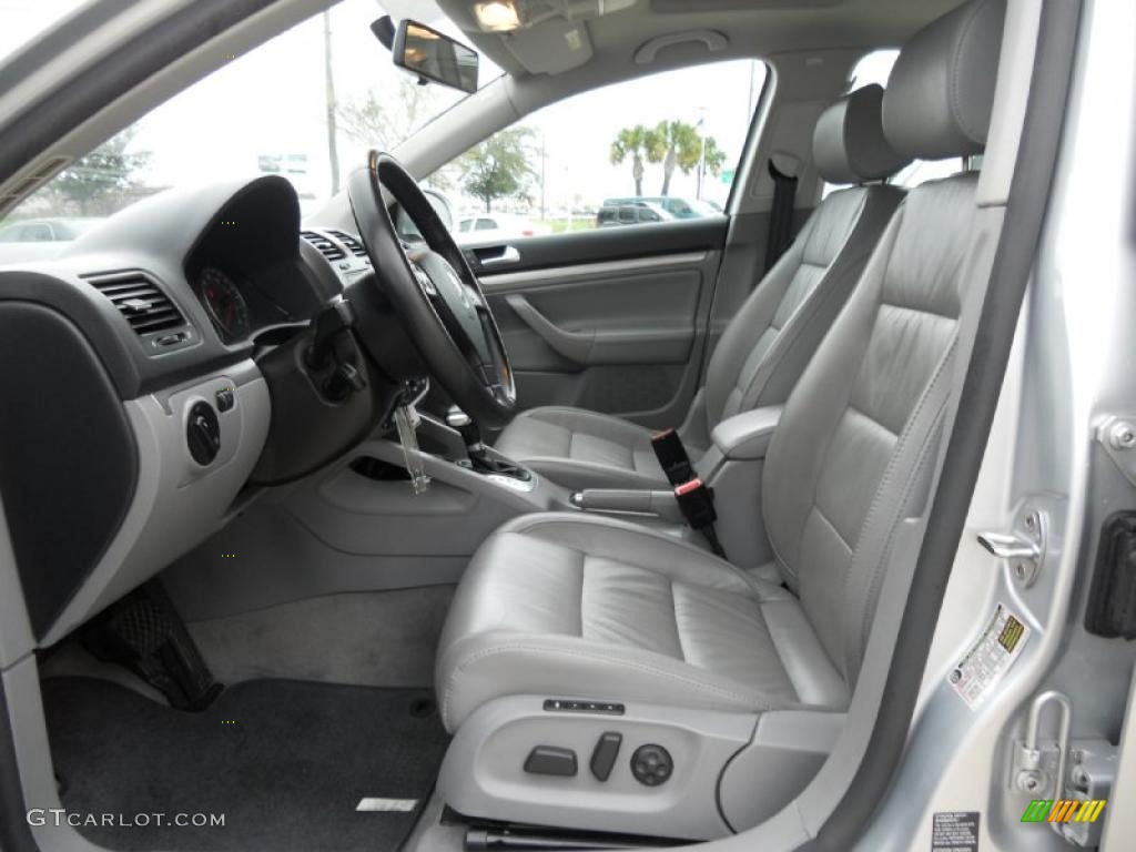 Grey Interior 2006 Volkswagen Jetta 2.5 Sedan Photo #46438281