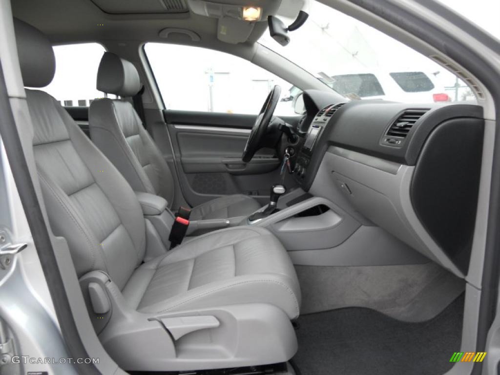 Grey Interior 2006 Volkswagen Jetta 2.5 Sedan Photo #46438299