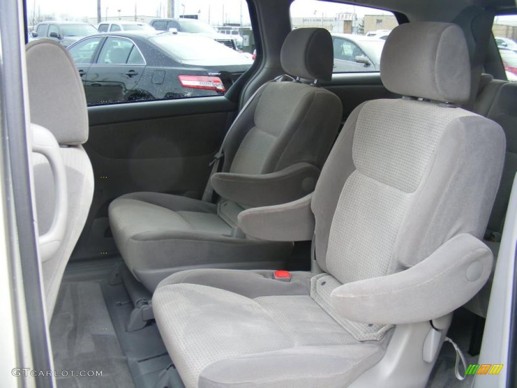 Stone Interior 2008 Toyota Sienna LE Photo #46438542