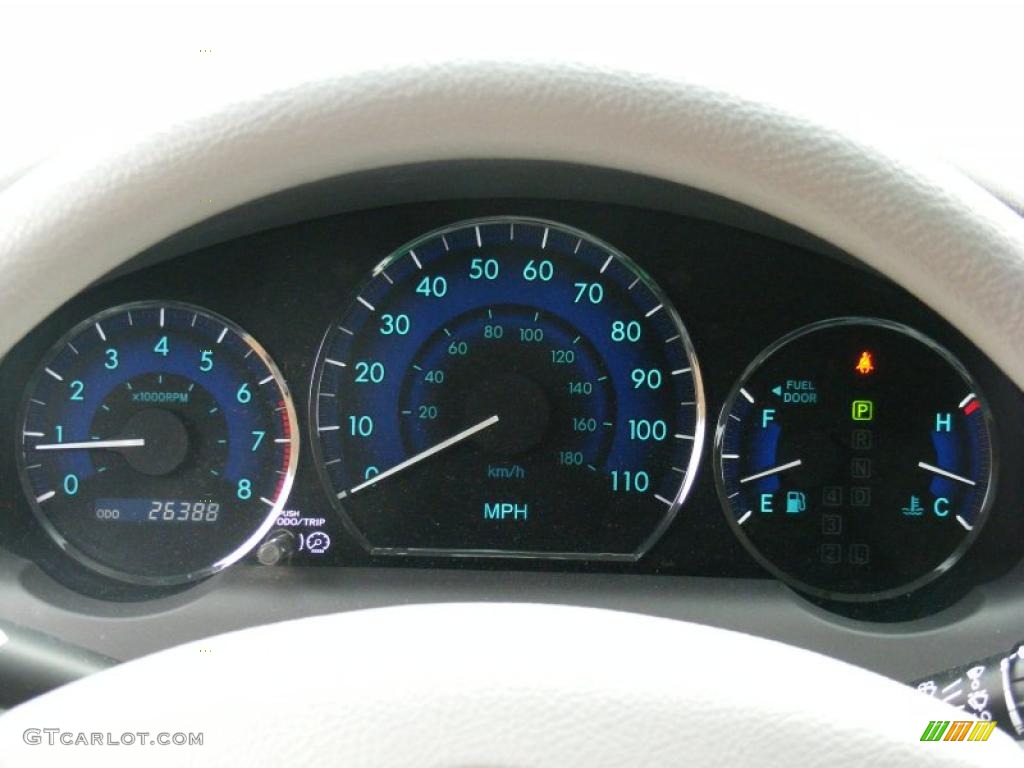 2008 Toyota Sienna LE Gauges Photo #46438656