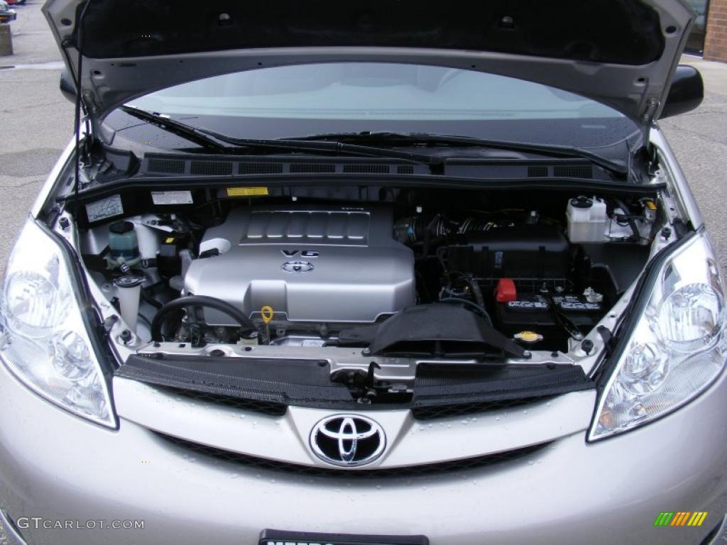 2008 Toyota Sienna LE 3.5 Liter DOHC 24-Valve VVT-i V6 Engine Photo #46438785