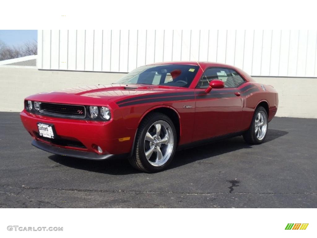 2011 Challenger R/T Classic - Redline 3-Coat Pearl / Dark Slate Gray photo #1