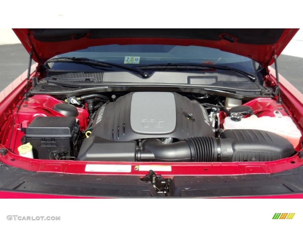 2011 Challenger R/T Classic - Redline 3-Coat Pearl / Dark Slate Gray photo #12