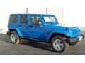 Cosmos Blue 2011 Jeep Wrangler Unlimited Sahara 4x4 Exterior