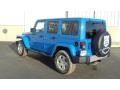 2011 Cosmos Blue Jeep Wrangler Unlimited Sahara 4x4  photo #6