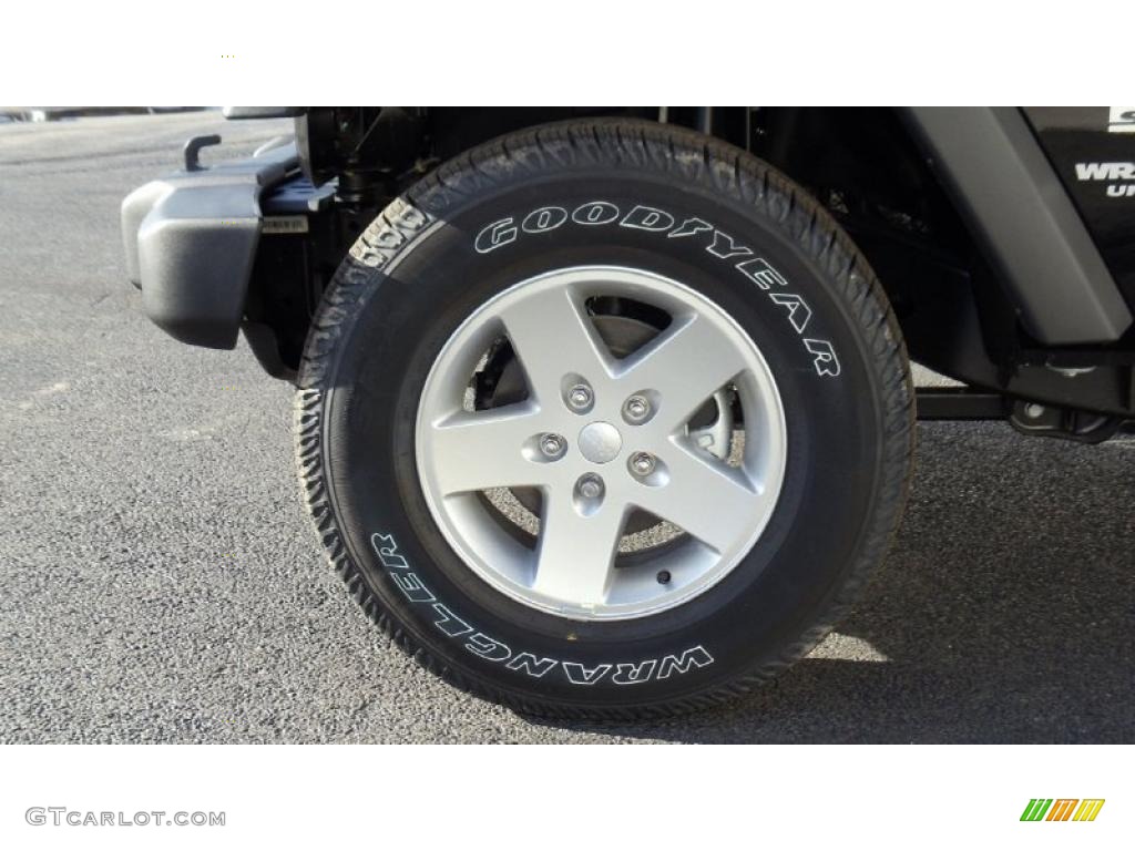2011 Jeep Wrangler Unlimited Sport 4x4 Wheel Photo #46440234