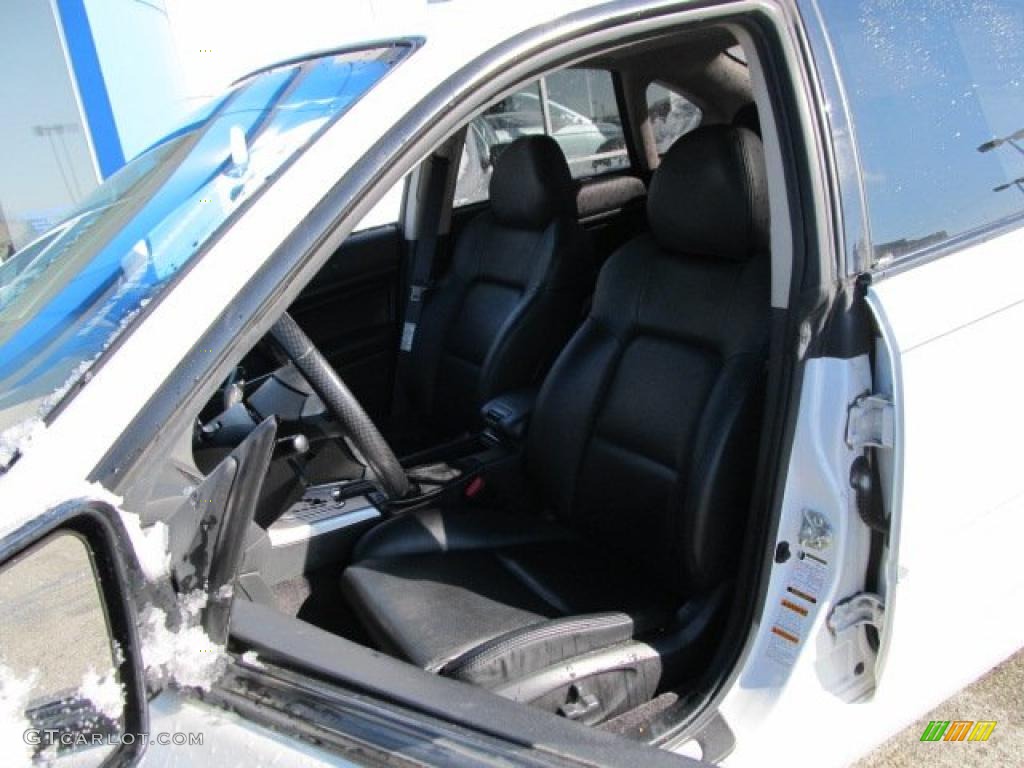 2005 Legacy 2.5 GT Limited Sedan - Satin White Pearl / Charcoal Black photo #9