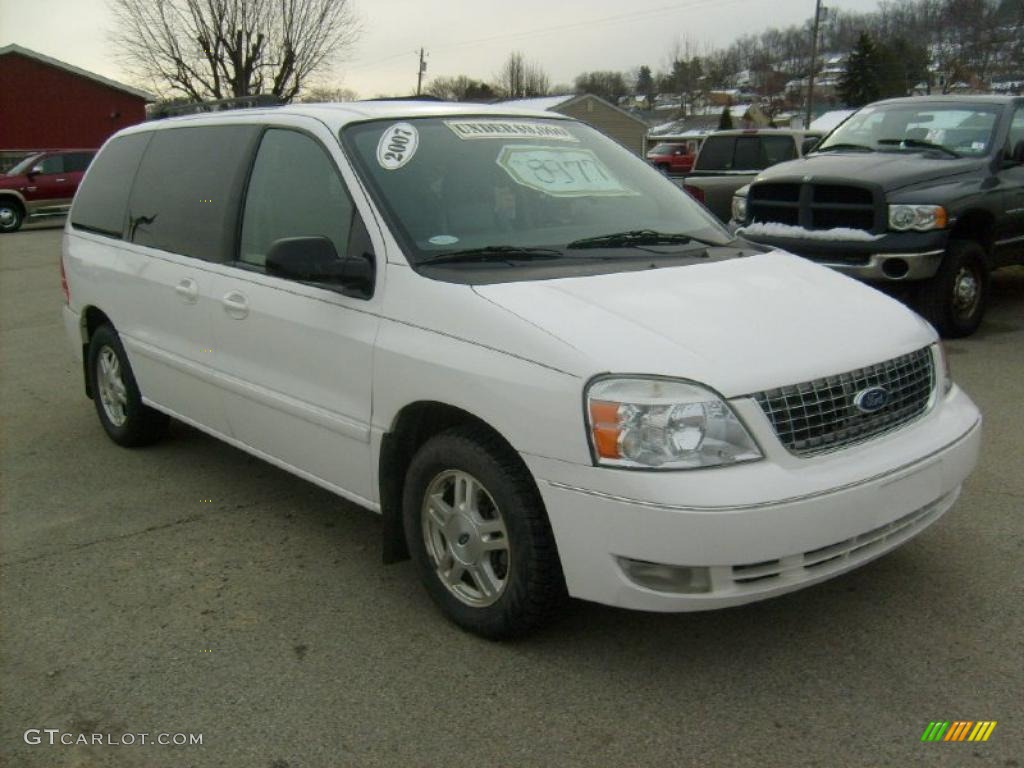 Vibrant White 2007 Ford Freestar SEL Exterior Photo #46440489