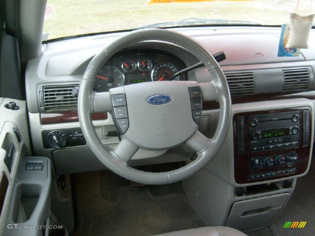 2007 Ford Freestar SEL Flint Gray Dashboard Photo #46440588