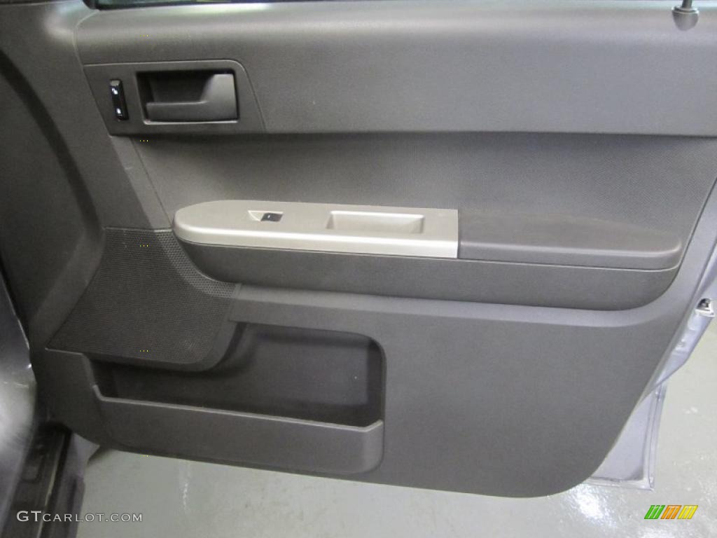 2008 Escape XLT 4WD - Tungsten Grey Metallic / Charcoal photo #23