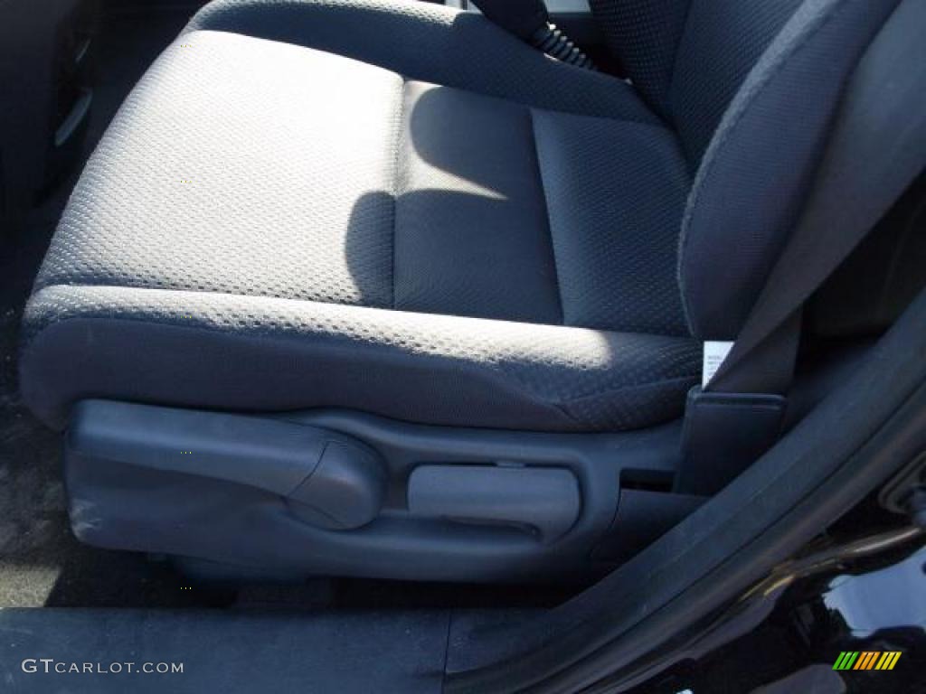 2009 CR-V LX 4WD - Crystal Black Pearl / Black photo #16