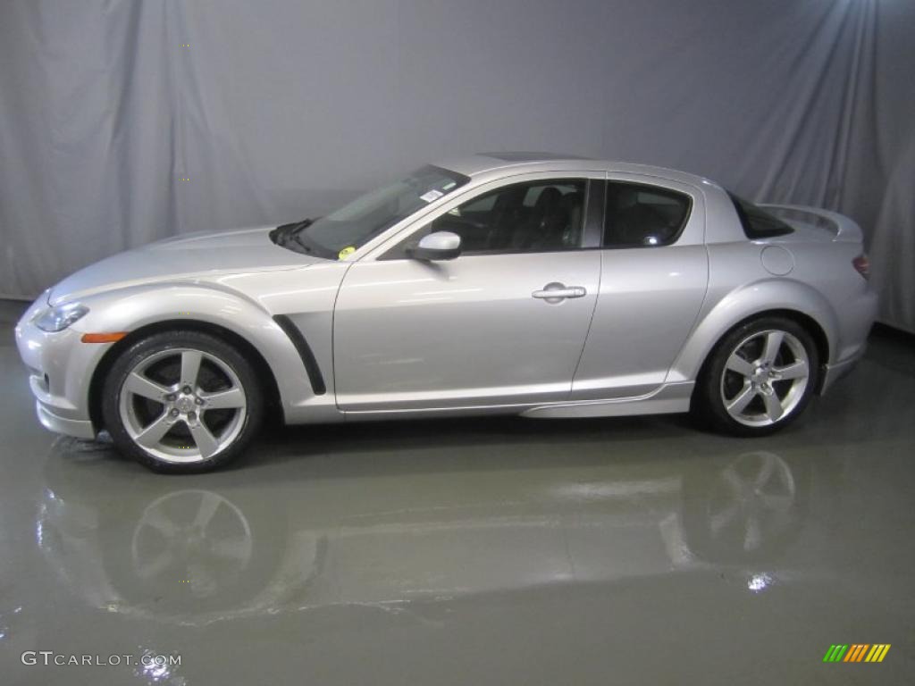 Sunlight Silver Metallic 2004 Mazda RX-8 Grand Touring Exterior Photo #46441248