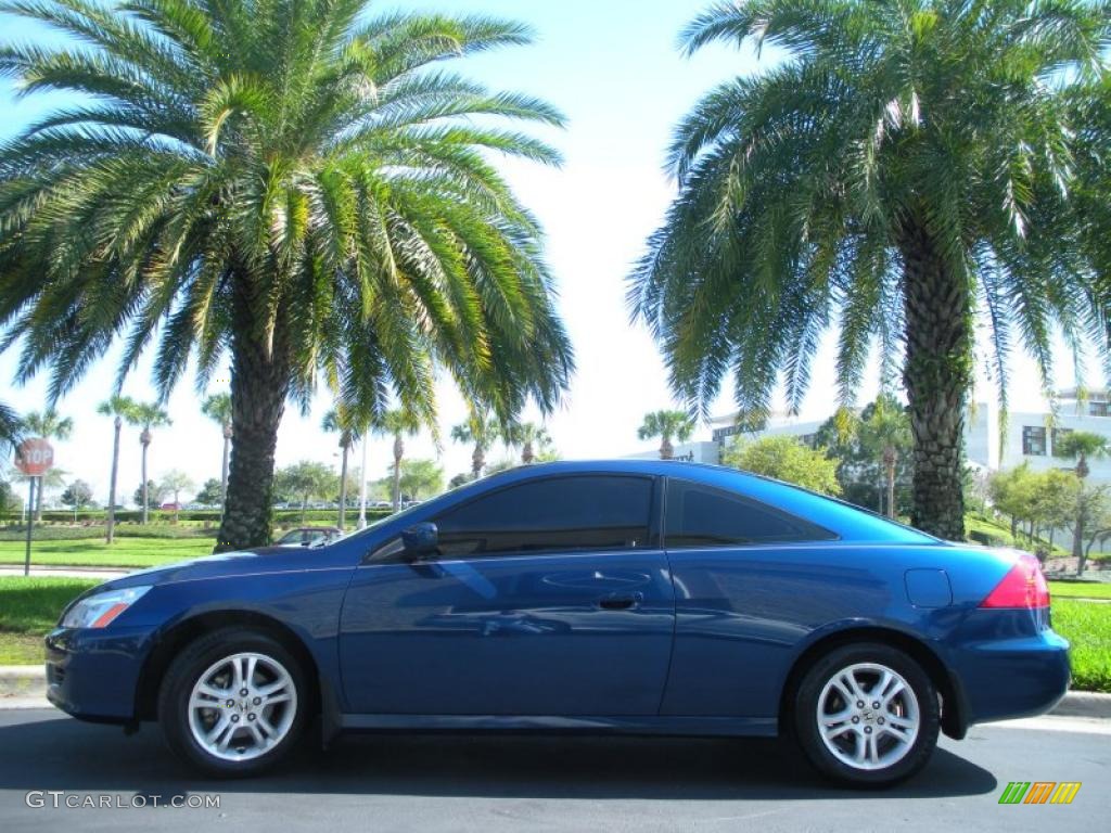 2006 Accord EX-L Coupe - Sapphire Blue Pearl / Ivory photo #1
