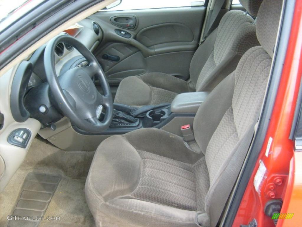 Dark Taupe Interior 2001 Pontiac Grand Am SE Sedan Photo #46441296