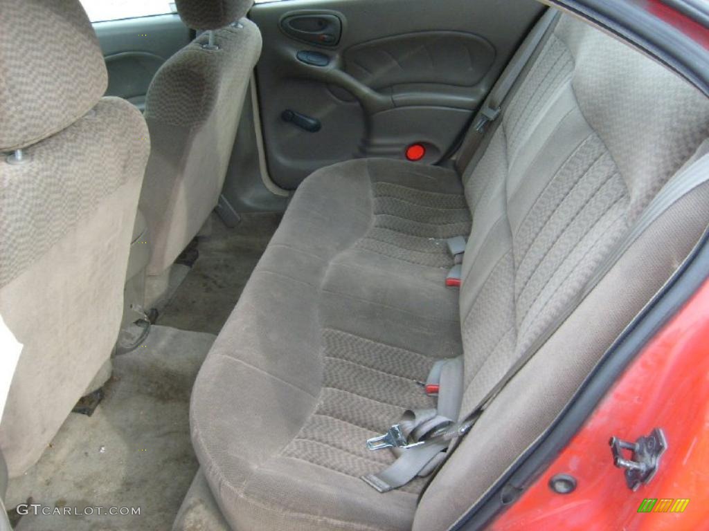 Dark Taupe Interior 2001 Pontiac Grand Am SE Sedan Photo #46441338